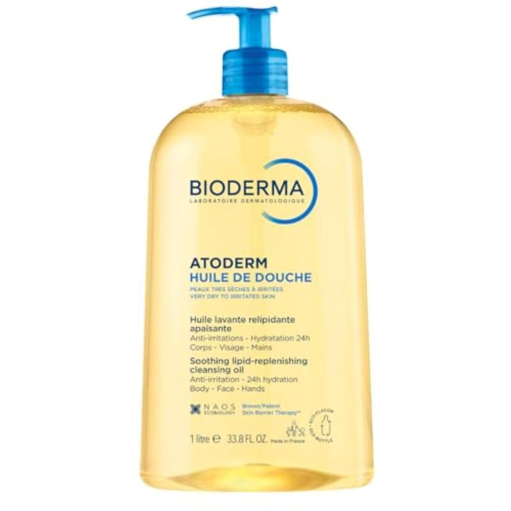 OUTDATED Bioderma Atoderm Huile de Douche Soothing Cleansing Shower Oil 1L